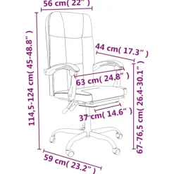 vidaXL Kontorsmöbler><noscript><img width=