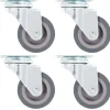 vidaXL Balkongmöbler>Länkhjul 4 st 50 mm