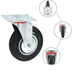 vidaXL Balkongmöbler>Länkhjul 32 st 125 mm