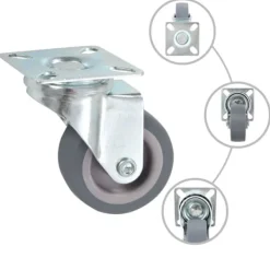 vidaXL Balkongmöbler>Länkhjul 72 st 50 mm