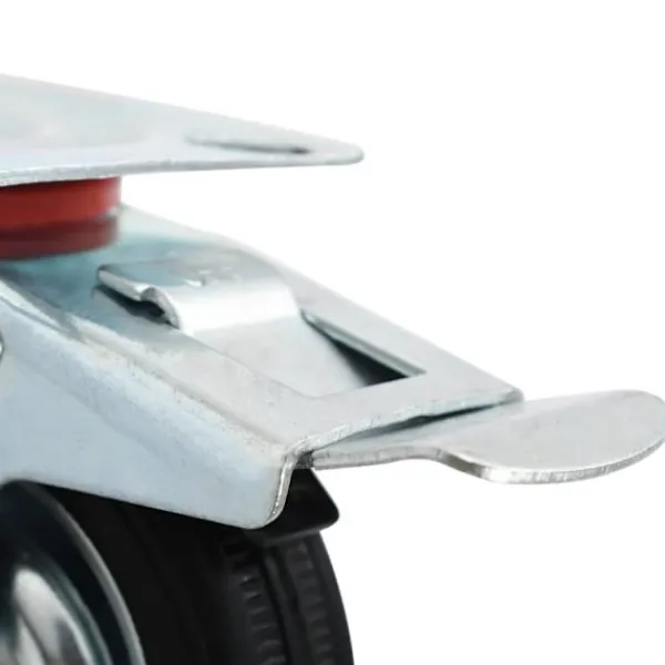 vidaXL Balkongmöbler>Länkhjul med dubbla bromsar 4 st 75 mm