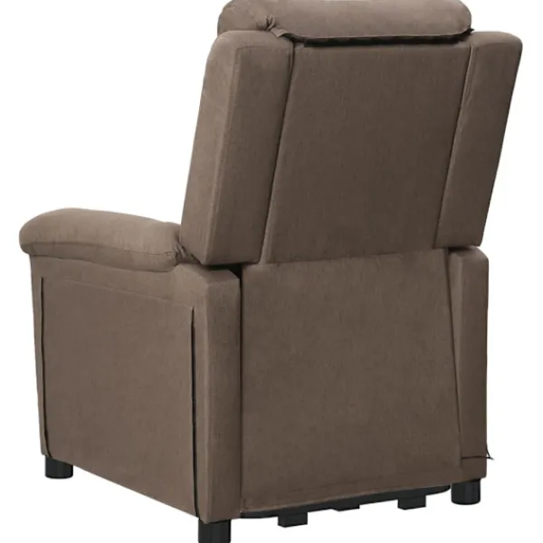 vidaXL Fåtöljer>massagefåtölj med uppresningshjälp tyg