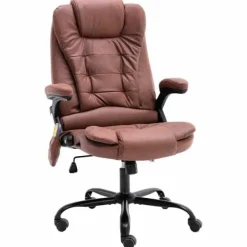 vidaXL Kontorsmöbler>Massagekontorsstol ljus konstmocka