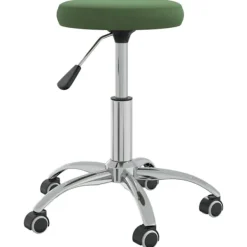 vidaXL Pallar>Massagepall mörk sammet