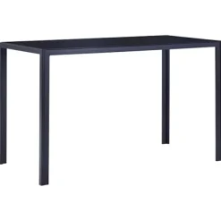 vidaXL Matgrupper>Matbord och stolar 7 delar vin