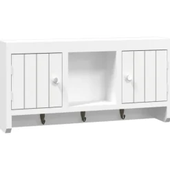 vidaXL Skåp>Nyckelskåp 40x8,5x20 cm konstruerat trä och stål