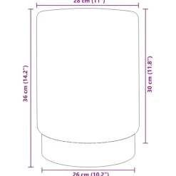 vidaXL Sittpuffar><noscript><img width=