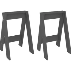 vidaXL Pallar>Pallar 2 st 40x40x60 cm massiv furu