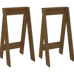 vidaXL Pallar>Pallar 2 st honungs 40x40x75 cm massiv furu