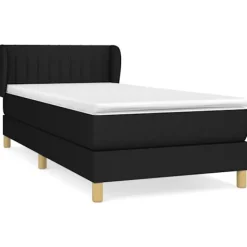 vidaXL Sängar>Ramsäng med madrass 90x200 cm tyg