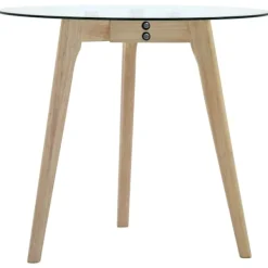 vidaXL Småbord>Sidobord 2 st härdat glas