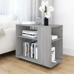 vidaXL Hyllor>Sidobord sonoma 70x35x55 cm konstruerat trä