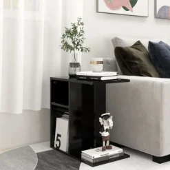 vidaXL Småbord>Sidobord 50x30x50 cm konstruerat trä