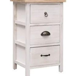 vidaXL Byråer>Sidoskåp 35x25x57 cm paulownia