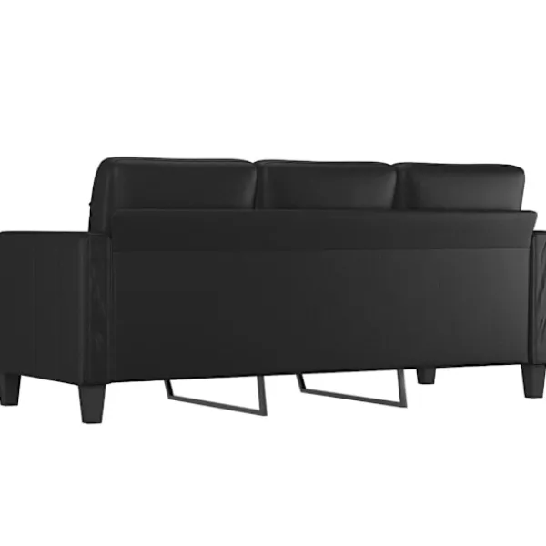 vidaXL Soffor>3-sitssoffa 180 cm konstläder