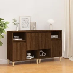 vidaXL Sideboards>Skänk 2 st ek 60x35x70 cm konstruerat trä