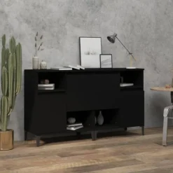 vidaXL Sideboards>Skänk 2 st 60x35x70 cm konstruerat trä