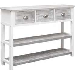 vidaXL Sideboards>Skänk antik 108x30x76 cm massivt kejsarträ