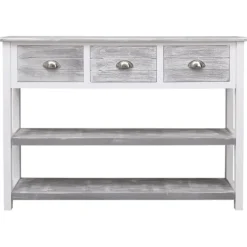 vidaXL Sideboards>Skänk antik 108x30x76 cm massivt kejsarträ