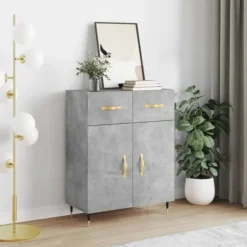 vidaXL Sideboards>Skänk betong 69,5x34x90 cm konstruerat trä