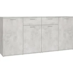 vidaXL Sideboards>Skänk betong 160x36x75 cm konstruerat trä