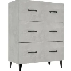 vidaXL Byråer>Skänk betong 69,5x34x90 cm konstruerat trä