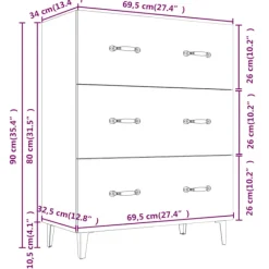 vidaXL Byråer><noscript><img width=