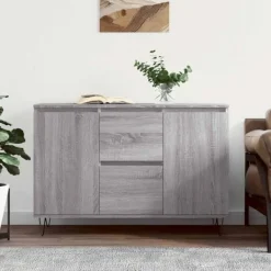 vidaXL Sideboards>Skänk sonoma 101,5x35x70 cm konstruerat trä