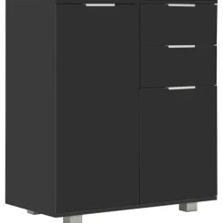 vidaXL Sideboards>Skänk högglans 71x35x80 cm spånskiva