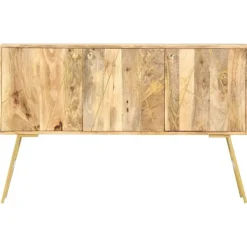 vidaXL Sideboards>Skänk 118x30x75 cm massivt mangoträ