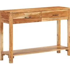 vidaXL Sideboards>Skänk 110x30x75 cm massivt akaciaträ