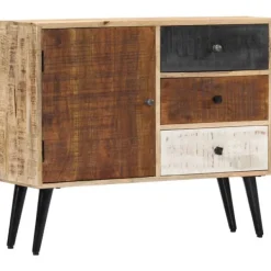 vidaXL Byråer>Skänk 88x30x73 cm massivt mangoträ