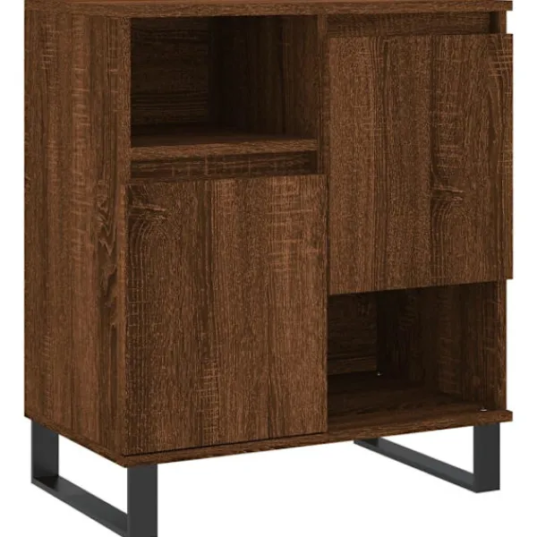 vidaXL Sideboards>Skänkar 3 st ek konstruerat trä