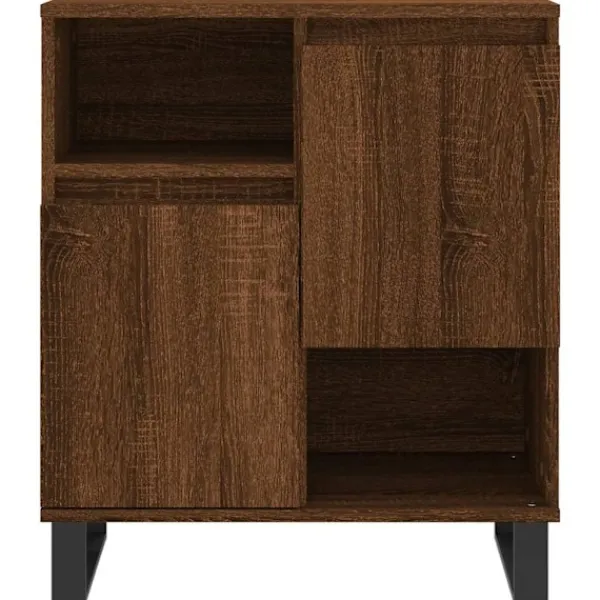 vidaXL Sideboards>Skänkar 3 st ek konstruerat trä