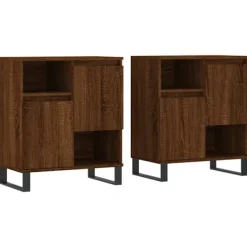 vidaXL Sideboards>Skänkar 2 st ek konstruerat trä