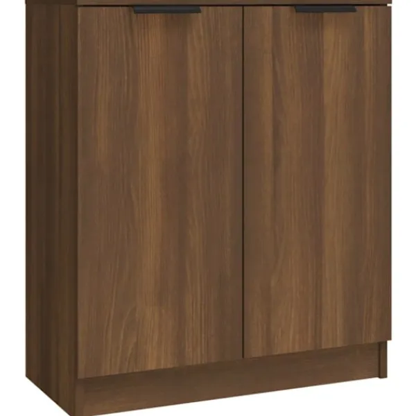 vidaXL Byråer>Skänkar 3 st ek konstruerat trä