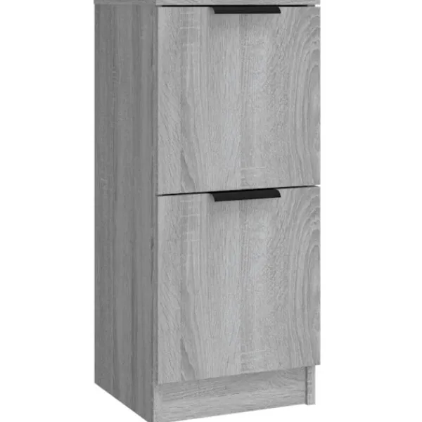 vidaXL Sideboards>Skänkar 3 st sonoma konstruerat trä