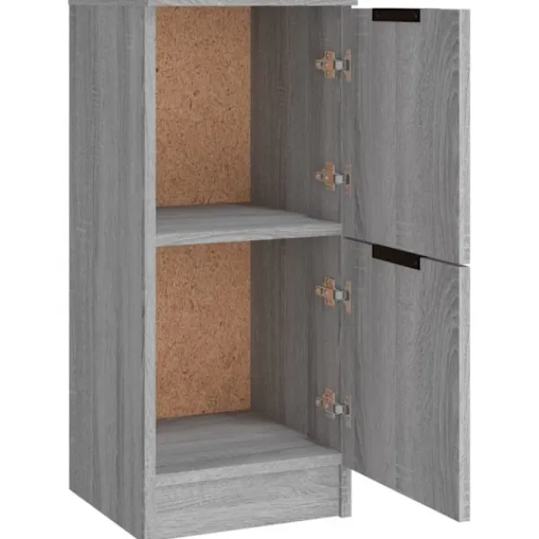 vidaXL Sideboards>Skänkar 3 st sonoma konstruerat trä