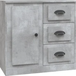 vidaXL Byråer>Skåp betong 70x35,5x67,5 cm konstruerat trä