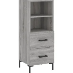 vidaXL Skåp>Skåp sonoma 34,5x34x90 cm konstruerat trä