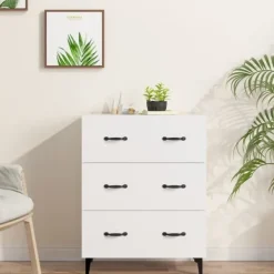 vidaXL Byråer>Skåp 69,5x34x90 cm konstruerat trä