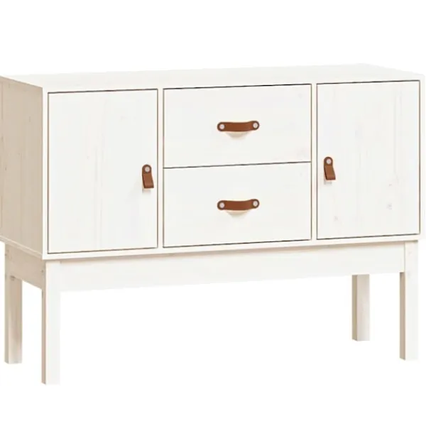 vidaXL Byråer>Skåp 110x40x78 cm massiv furu