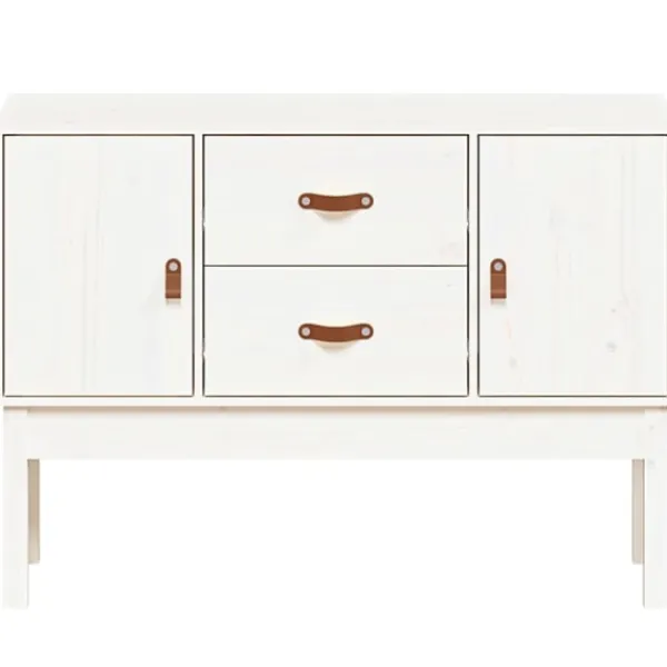 vidaXL Byråer>Skåp 110x40x78 cm massiv furu