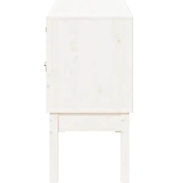 vidaXL Byråer>Skåp 110x40x78 cm massiv furu