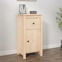 vidaXL Skåp>Skåp 40x35x80 cm massiv furu