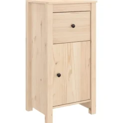 vidaXL Skåp>Skåp 40x35x80 cm massiv furu