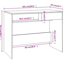 vidaXL Kontorsmöbler><noscript><img width=