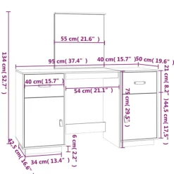 vidaXL Sminkbord><noscript><img width=