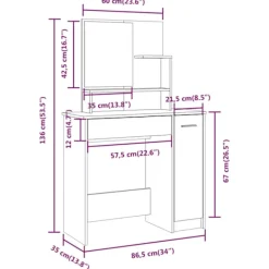 vidaXL Sminkbord><noscript><img width=