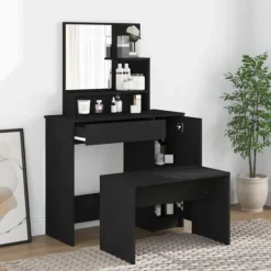 vidaXL Sminkbord>Sminkbord 86,5x35x136 cm